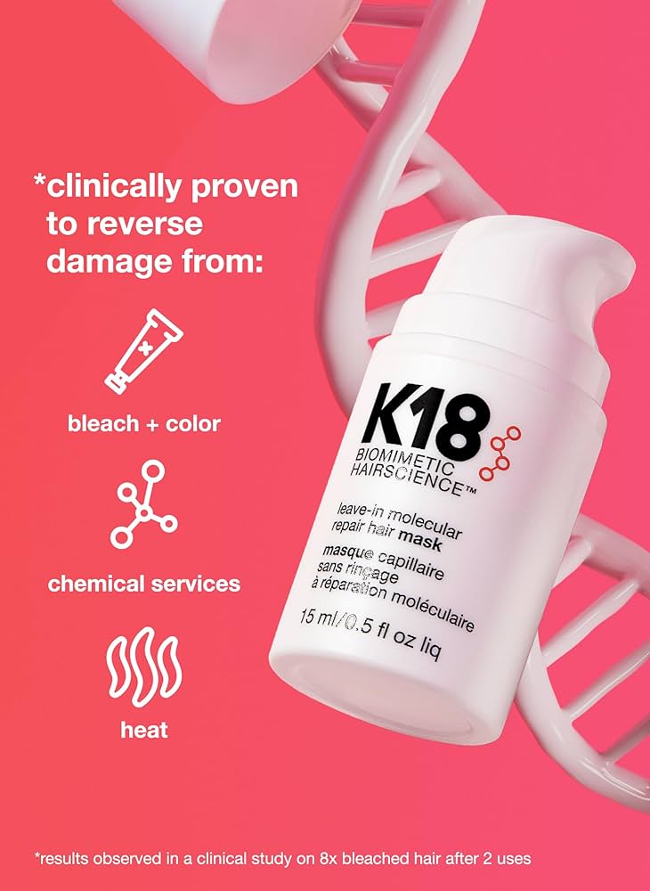 K18 leave-in molecular repair hair mask 5ml