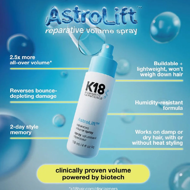 K18 Astrolift Reparative Volume Spray 118ml
