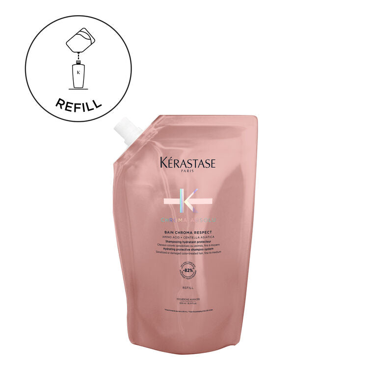 Chroma Absolu Bain Chroma Respect Shampoo Refill Pouch 500mL